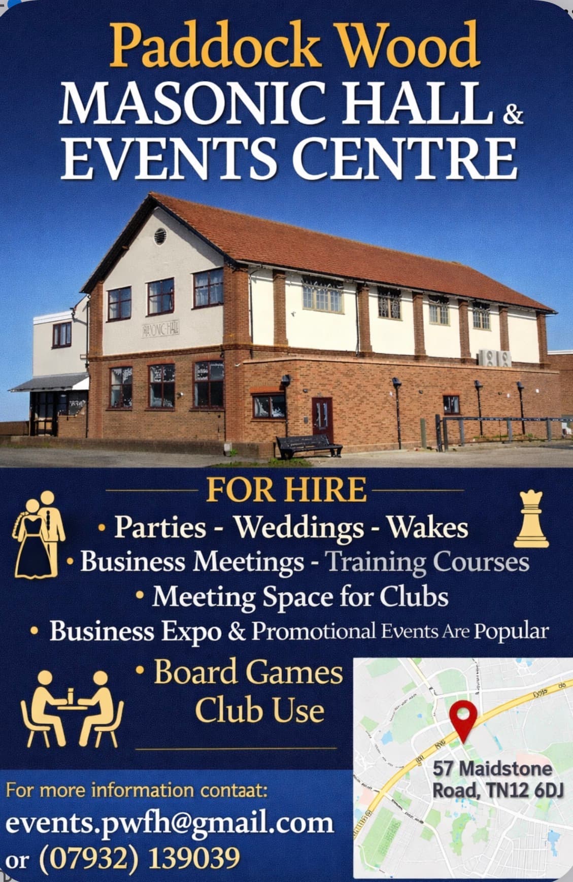 Paddock Wood Masonic Hall