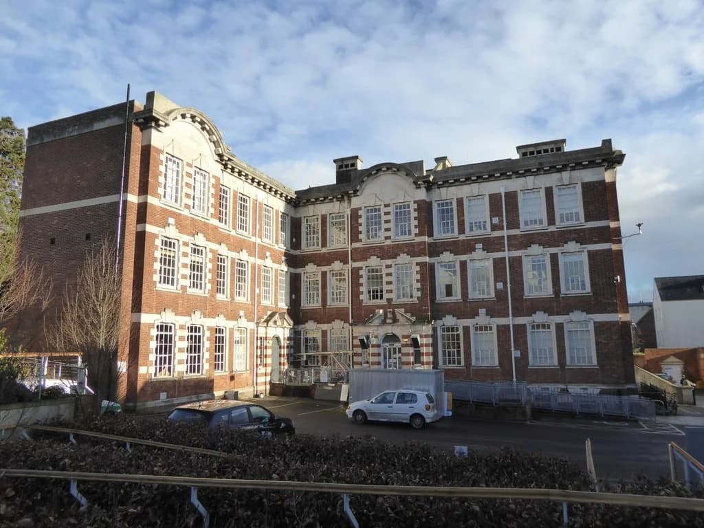 Exeter Phoenix: The west side of the Phoenix Centre, Exeter