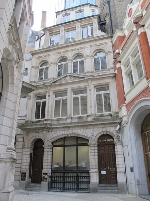 Drapers' Hall: Drapers' Hall, Austin Friars, EC2