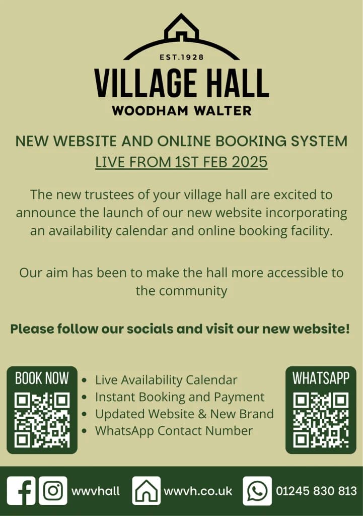 Woodham Walter Village Hall