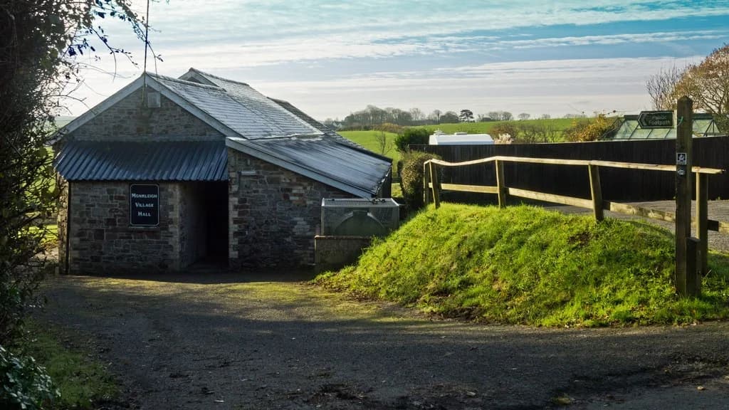 Monkleigh Village Hall: The village hall in Monkleigh
