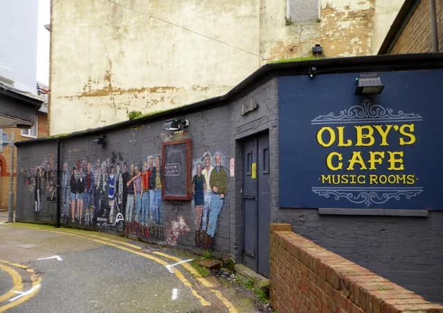 Olby's Creative Hub: Olby's Soul Café and Music Rooms, Margate