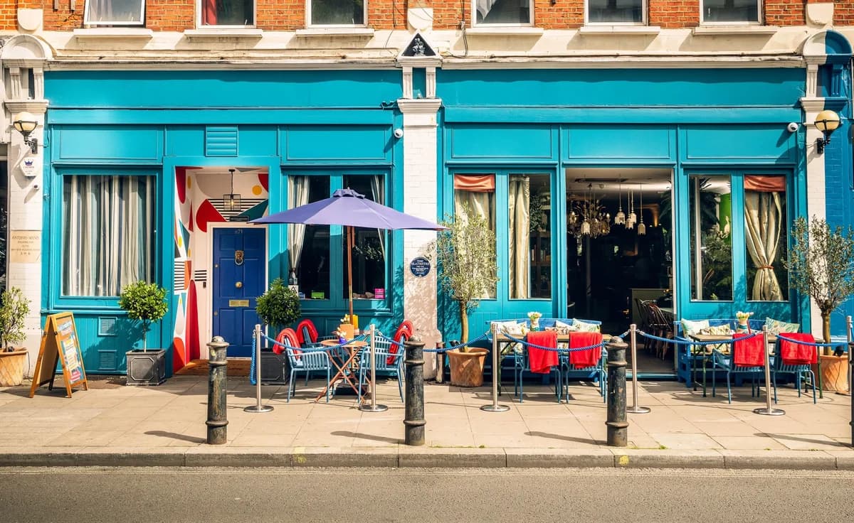 The Little Blue Door
