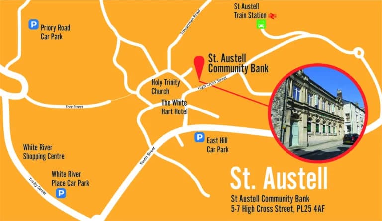 Cornwall Neighbourhoods for Change, St Austell Community Bank