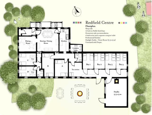 Redfield Centre - venue and accommodation