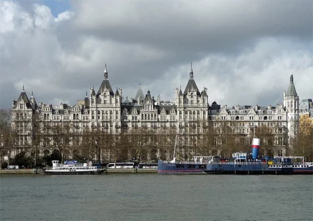 One Whitehall Place: Whitehall Court and National Liberal Club, Victoria Embankment
