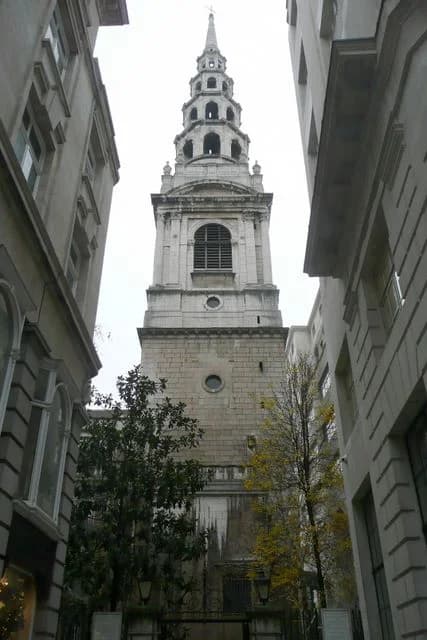 Regus - London, Fleet Street: St. Bride's church, Fleet Street