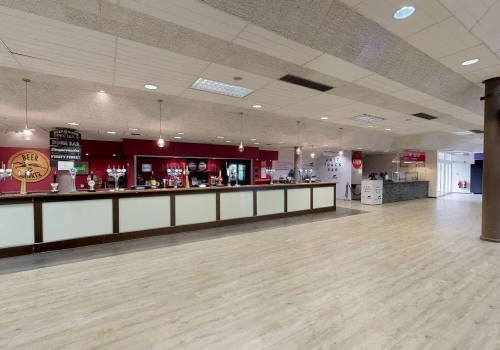 The Berkshire Stand at Newbury Racecourse