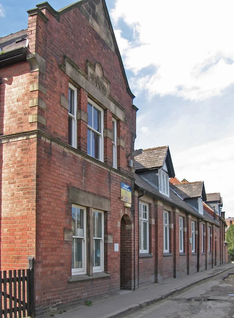 Belper Community Hall: Belper - Drill Hall - from south
