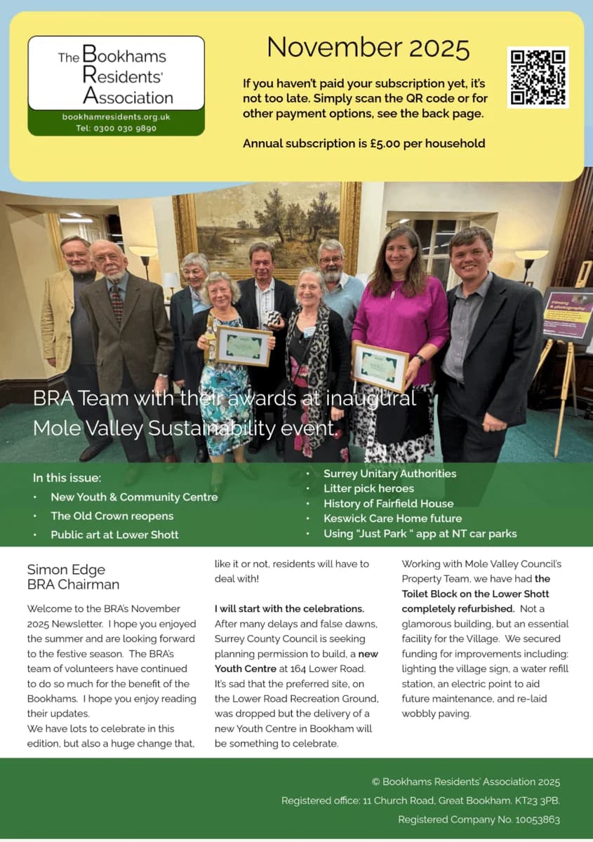 Bookhams Residents Association