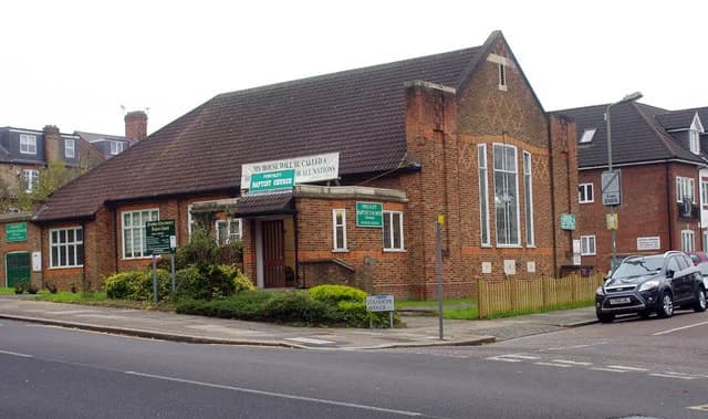 Church End Baptist Church, Finchley: Finchley Baptist Church