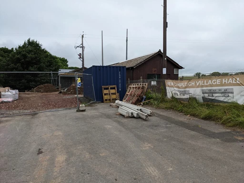 Lamplugh Village Hall: The new Lamplugh Village Hall