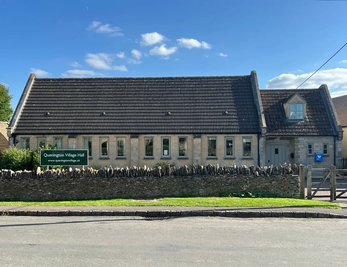 Quenington Village Hall,